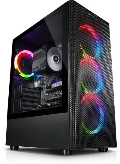 Kiebel Online Gamer Gaming-PC (AMD Ryzen 5 AMD Ryzen 5 5600GT, Radeon, 16 GB RAM, 1000 GB SSD, Luftkühlung, ARGB-Beleuchtung)