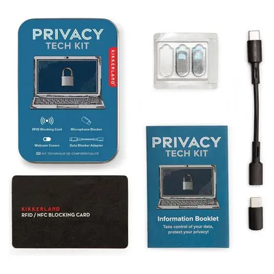 Kikkerland Privacy Tin Kit