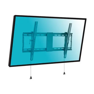 Kimex Neigbare Wandhalterung für 37"-86"-Fernseher, faltbares Öffnungssystem, VESA 600x400, max. 70 kg