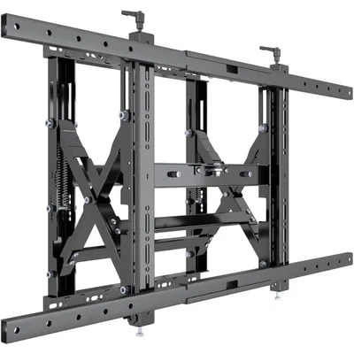 Kimex Push-Pull-Videowandhalterung für Fernseher von 43" bis 110" (VESA 900x400, max. 90 kg)