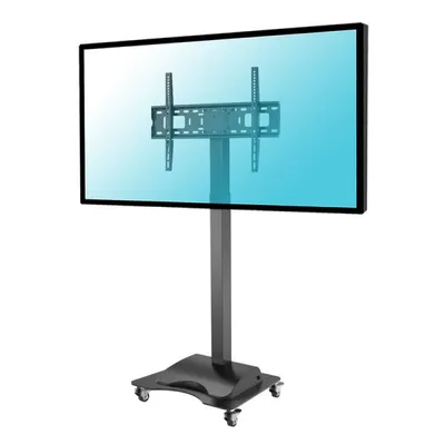 Kimex Motorisierter Bodenständer mit Rollen für Fernseher von 37" bis 75" (VESA 600x400, max. 50 kg)