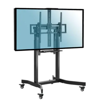 Kimex 018-6186 Motorisierter TV-Ständer Boden 55 bis 100" VESA 200x200 bis 800x600 Max 120Kg