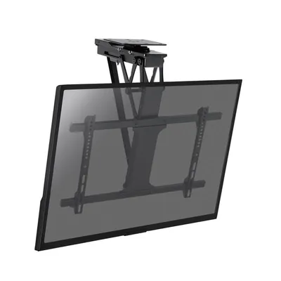Kimex 018-7065W Motorisierte Deckenhalterung, faltbar, 81–190 cm, WLAN-fähig, 35 kg, Schwarz