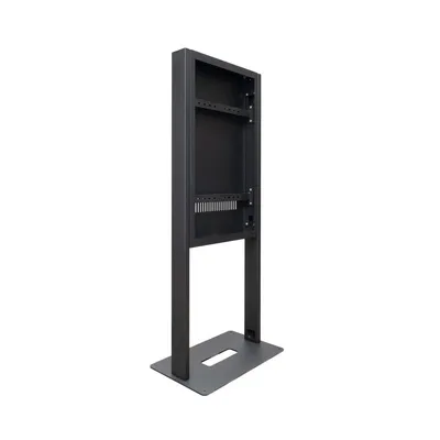 Kimex 030-3055K 55″ VESA 200x200-600x400 Selbsttragender, belüfteter, schwarzer Displayständer