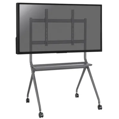 Kimex Bodenständer mit Rollen für Fernseher von 50" bis 86" (VESA 800x600, max. 120 kg)