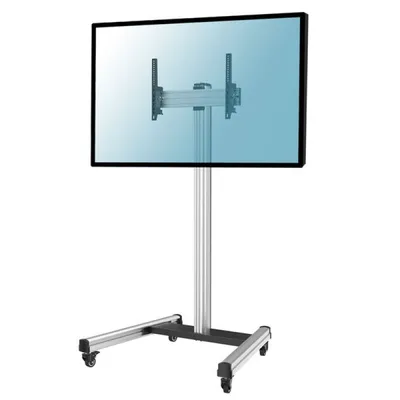Kimex Neigbarer mobiler Bodenständer für Fernseher von 32" bis 75", Höhe 175 cm, VESA 600x400, max. 50 kg