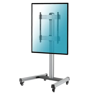 Kimex Mobiler Bodenständer für Fernseher von 60" bis 100" (vertikal), VESA 800x600, max. 150 kg