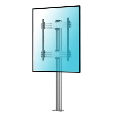 Kimex Schraub-Bodenhalterung für 60-100"-Fernseher, Vertikalmodus, VESA 800x600, max. 150 kg