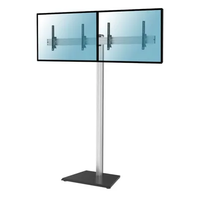 Kimex Neigbare TV-Halterung für 2 Bildschirme, 50–55 Zoll, Höhe 240 cm, VESA 600x400, max. 50 kg