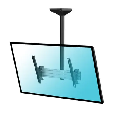 Kimex Deckenhalterung für 43-55"-Fernseher, 100 cm Höhe, VESA 600x400, max. 50 kg