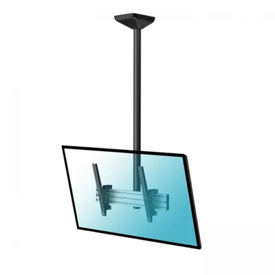 Kimex Deckenhalterung für Fernseher von 43" bis 75", Höhe 150 cm, VESA 600x400, max. 50 kg