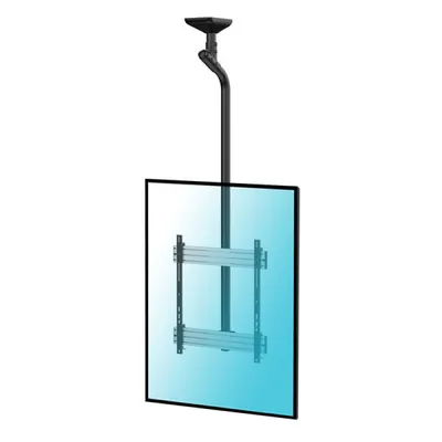 Kimex Deckenhalterung für 65-75"-Fernseher, vertikale Montage, 225 cm Höhe, VESA 800x600, max. 50 kg