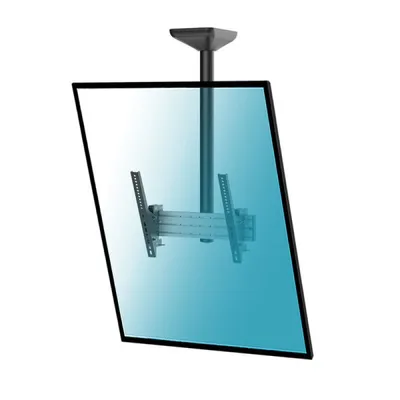 Kimex Neigbare Deckenhalterung für 43"-75"-Fernseher, Vertikalmodus, 100 cm Höhe, VESA 400x400, max. 50 kg