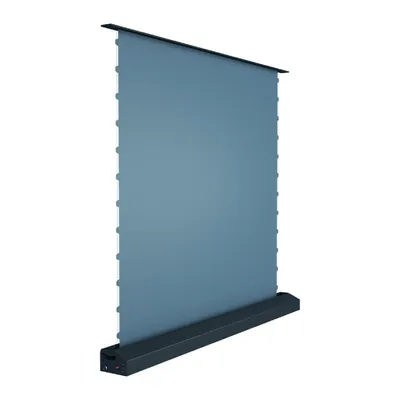 Kimex 049-3714W motorisierte, gespannte Projektionsleinwand, grau, 2,44 x 1,37 m, 1,5-facher Gewinn