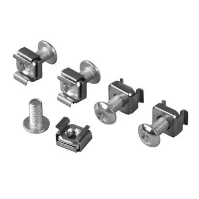 Kimex 50-teiliges Schraubenset für 19"-Rack-Schränke, Kreuzschlitz