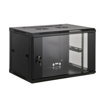Kimex 19" 600x450mm 9U Wandmontage-Rack-Schrank