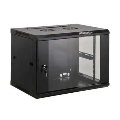 Kimex 19" Wandmontage-Rack-Schrank 600x450mm 12HE