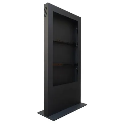 Kimex Digital Totem 161-5500V 55″ VESA 200x200 bis 600x400 50kg Schwarz Innenbereich