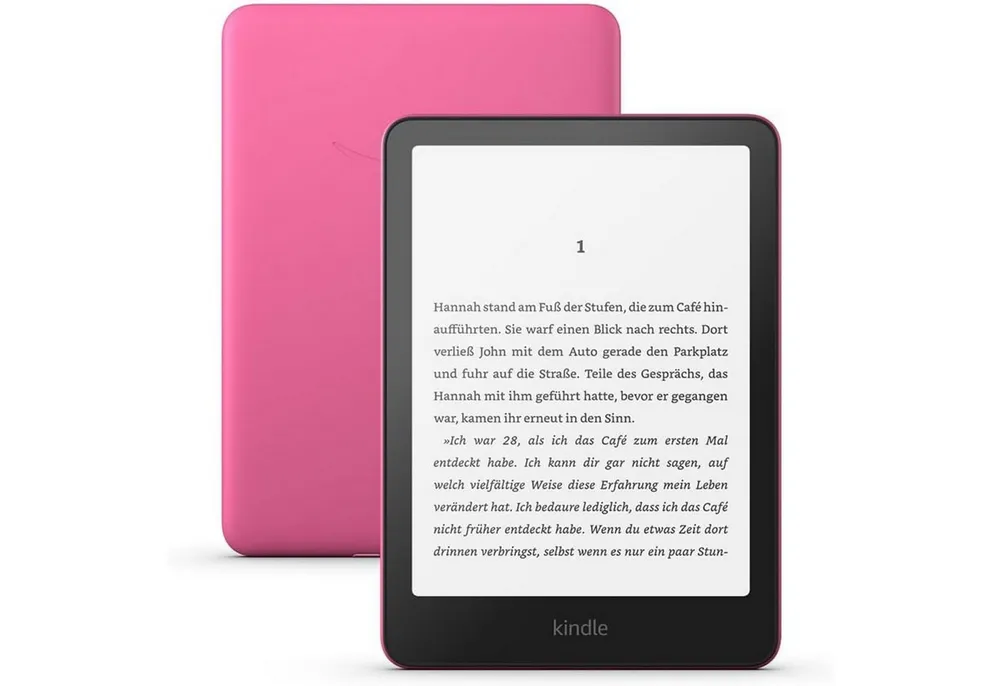 Kindle Paperwhite 16 GB (Neuste Generation) Schwarz 7-Zoll Display E-Book (7", 16 GB, Wochenlange Akkulaufzeit, Schnellster Kindle)