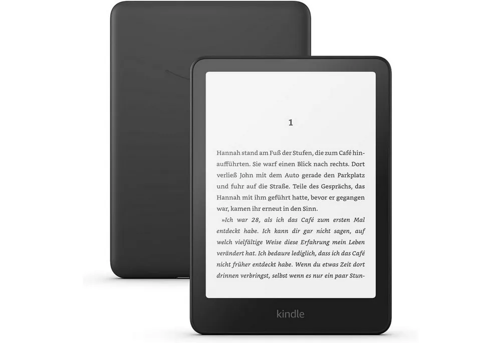Kindle Paperwhite 16 GB (Neuste Generation) Schwarz 7-Zoll Display E-Book (7", 16 GB, Wochenlange Akkulaufzeit, Schnellster Kindle)