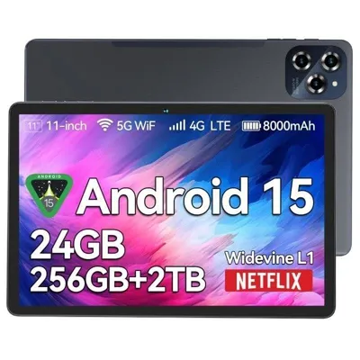 Tablet KINGRID W90 4G 11" 24GB 256GB Grau