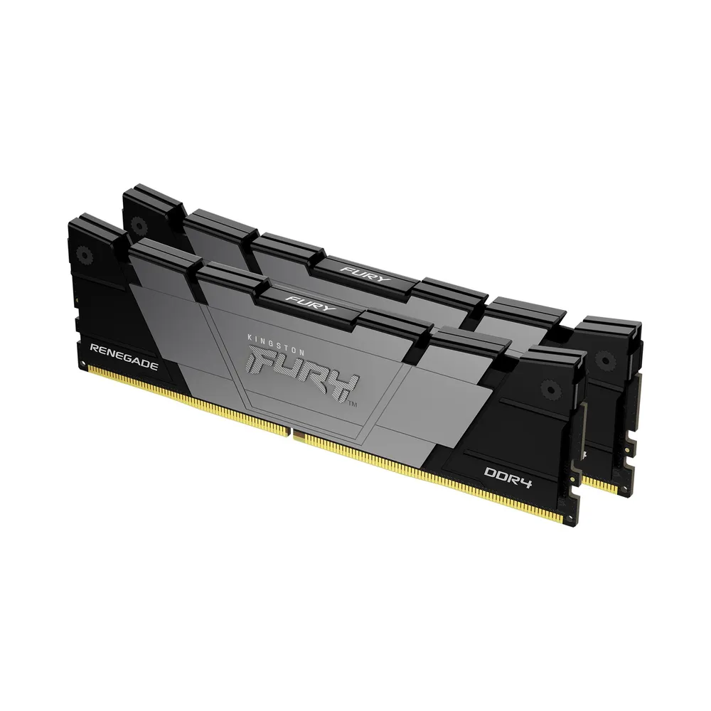 Arbeitsspeicher RAM Kingston FURY Renegade 64GB 2x32GB DDR4 3200MHz CL16 Schwarz Intel XMP