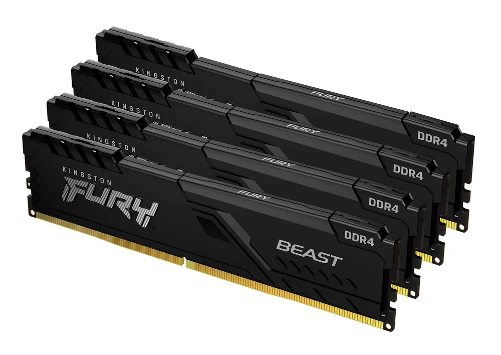 Kingston Technology FURY Beast Speichermodul 4 x 32 GB 1800 MHz