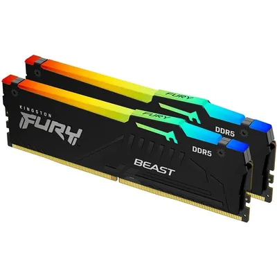 Kingston Technology FURY Beast RGB Speichermodul 2 x 32 GB (KF556C40BBAK2-64)