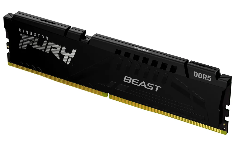 Arbeitsspeicher RAM Kingston KF560C30BBE-16 16GB 1x16GB DDR5 6000MHz CL30 AMD EXPO Schwarz