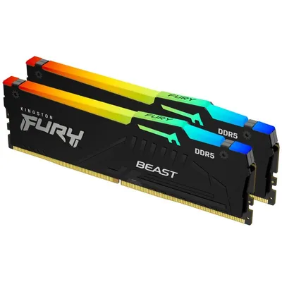 Kingston Fury Beast DDR5 RGB 6000MHz 32GB 2x16GB CL36 AMD EXPO