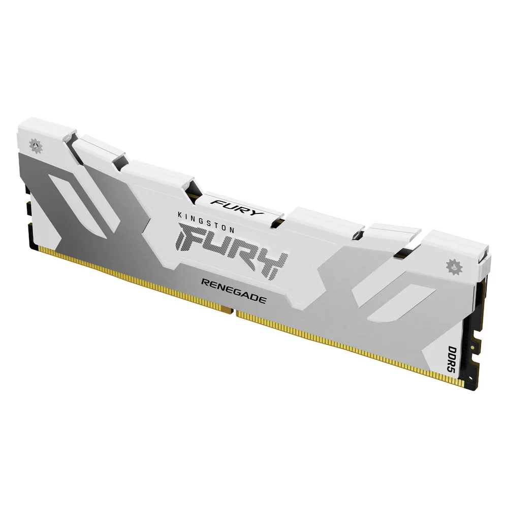 Kingston 32GB 6400MT/s DDR5 CL32 DIMM FURY Renegade White XMP