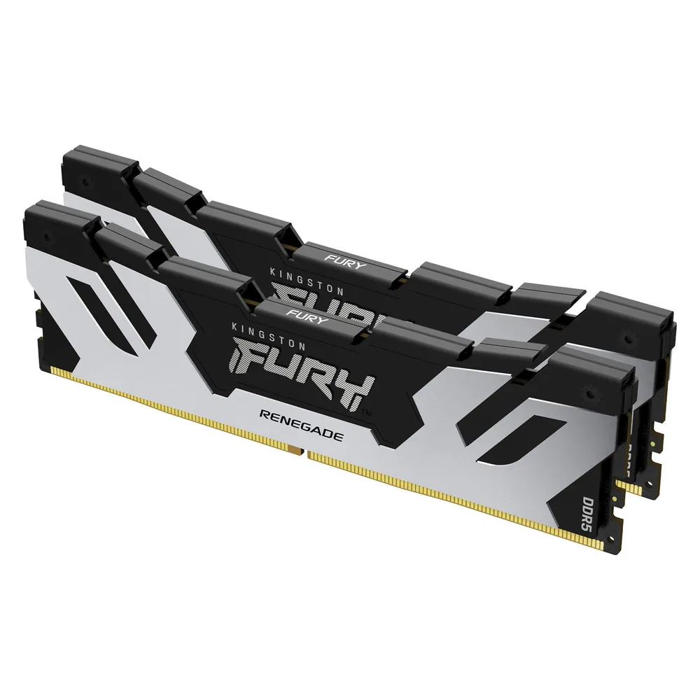 Kingston 32GB 7600MT/s DDR5 CL38 DIMM Kit of 2 FURY Renegade Silver XMP