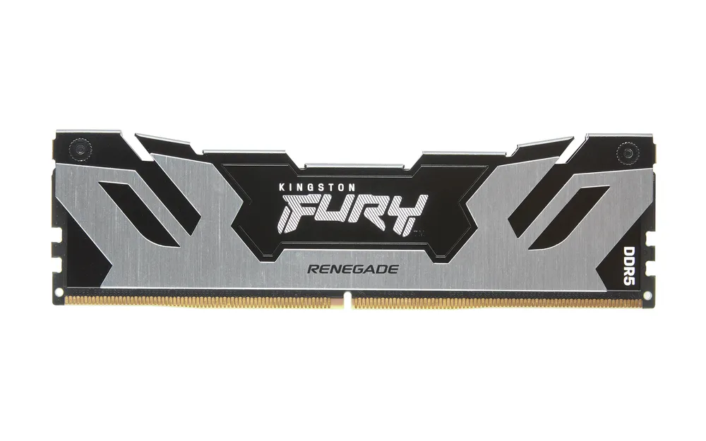 Arbeitsspeicher RAM Kingston FURY Renegade 24GB 1x24GB DDR5 8000MHz CL38 Intel XMP Silber
