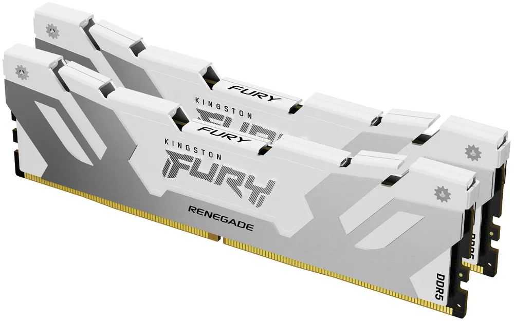Memoria RAM Kingston FURY Renegade 32GB 2x16GB DDR5 8000MHz CL38 XMP Weiß