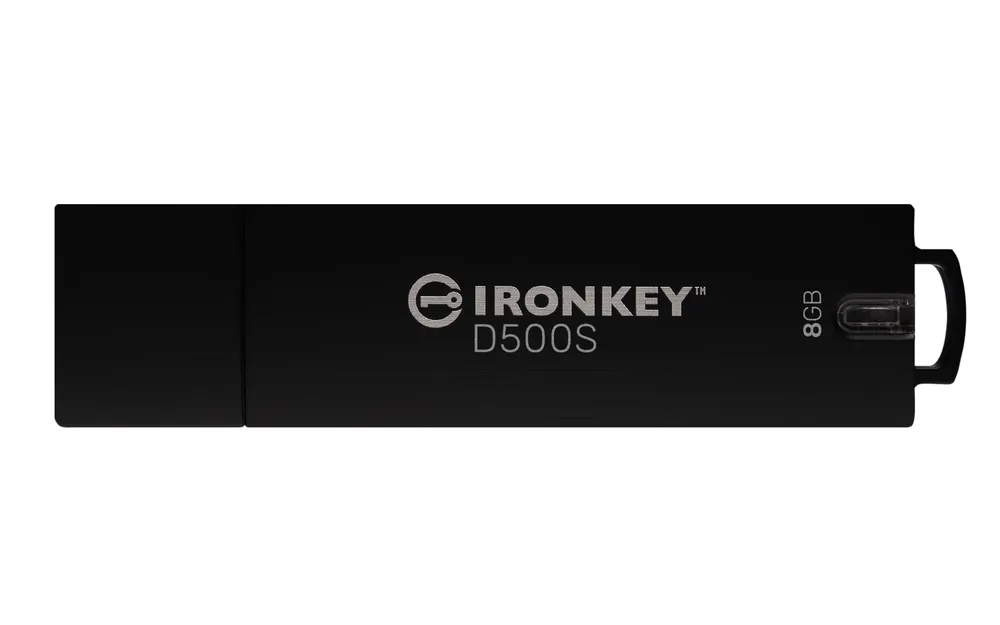 Kingston IronKey D500S | ikd500s/8gb | USB-Flash-Laufwerk - verschlüsselt