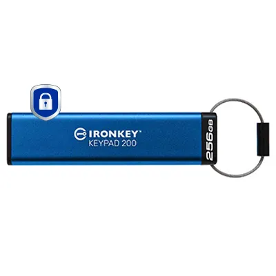 Kingston IronKey Keypad 200 | ikkp200/256gb | USB-Flash-Laufwerk