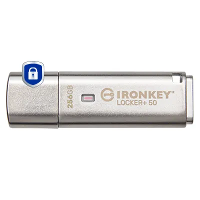 Kingston IronKey Locker+ 50 | iklp50/256gb | USB-Flash-Laufwerk