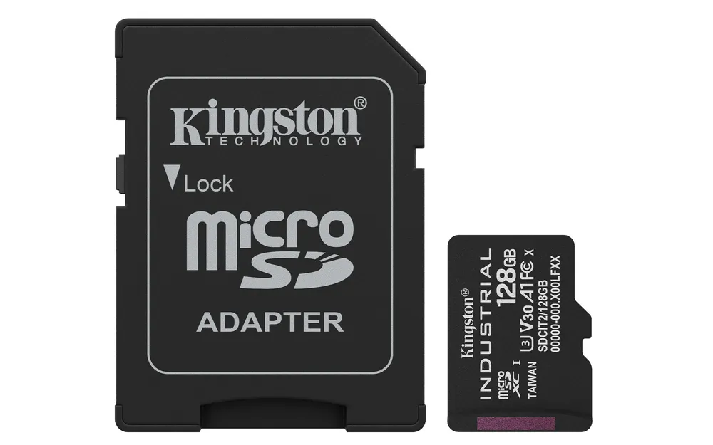 Kingston Industrial | sdcit2/128gb | Flash-Speicherkarte (SD-Adapter inbegriffen)