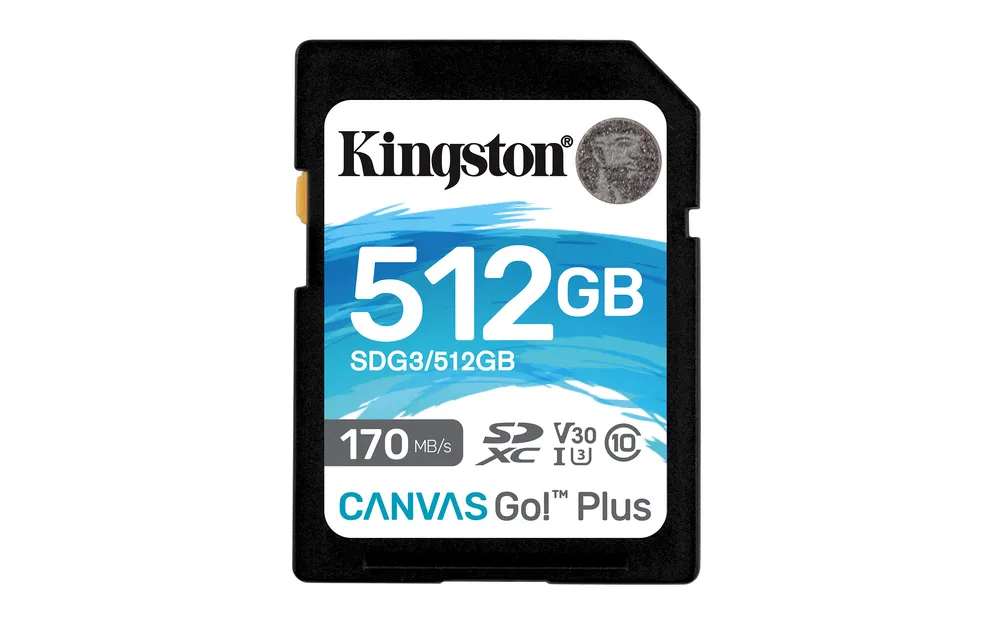 Kingston Canvas Go! Plus | sdg3/512gb | Flash-Speicherkarte