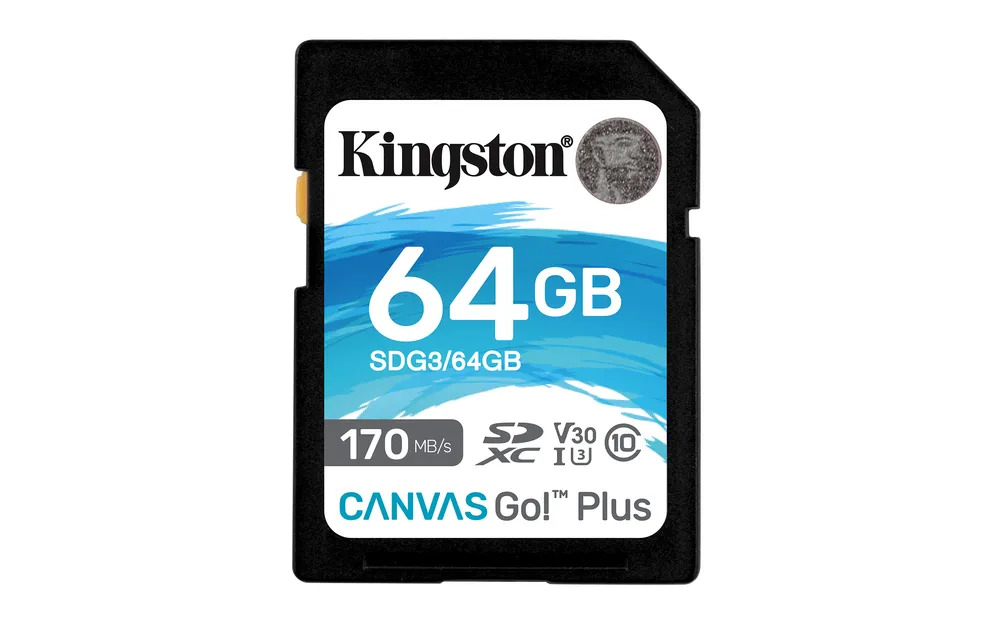 Kingston Canvas Go! Plus | sdg3/64gb | Flash-Speicherkarte