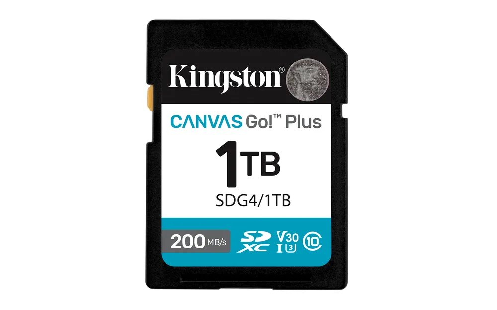 Kingston Canvas Go! Plus | sdg4/1tb | Flash-Speicherkarte