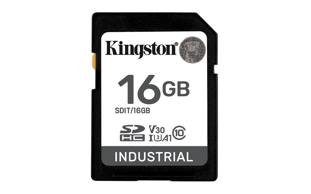 Kingston Industrial | sdit/16gb | Flash-Speicherkarte - 16
