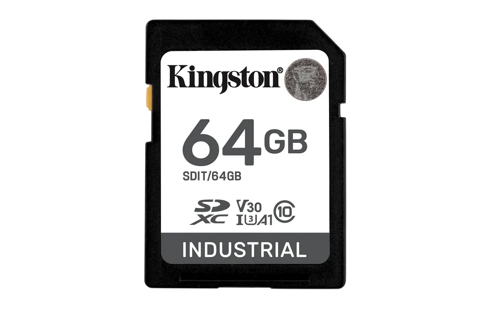 Kingston Industrial | sdit/64gb | Flash-Speicherkarte - 64