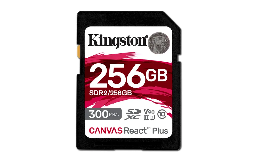 Kingston Canvas React Plus | sdr2/256gb | Flash-Speicherkarte