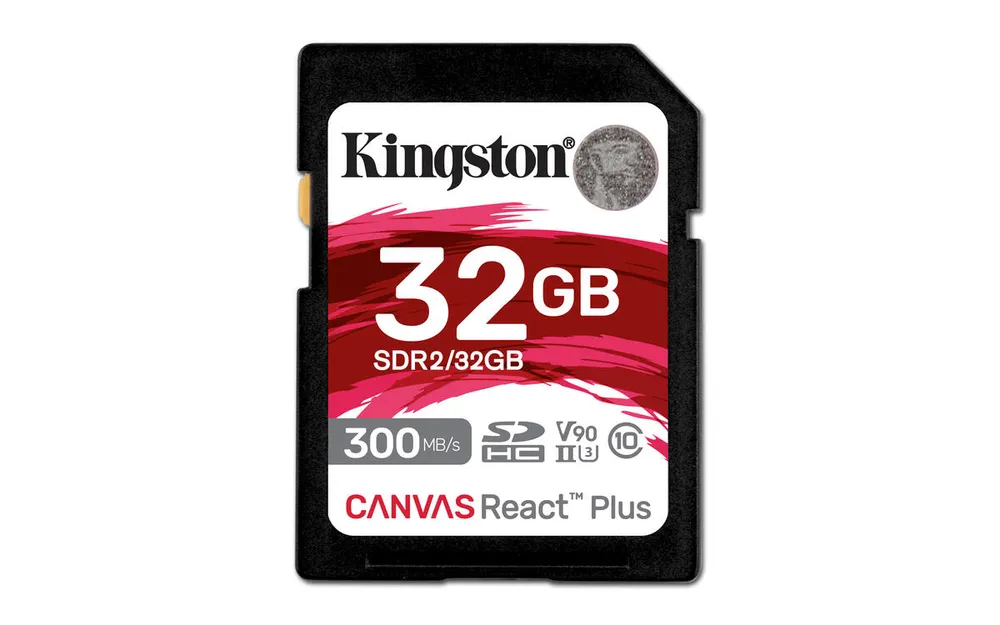 Kingston Canvas React Plus | sdr2/32gb | Flash-Speicherkarte
