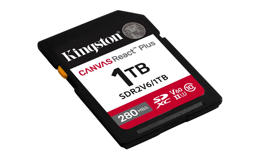 Kingston Canvas React Plus | sdr2v6/1tb | Flash-Speicherkarte