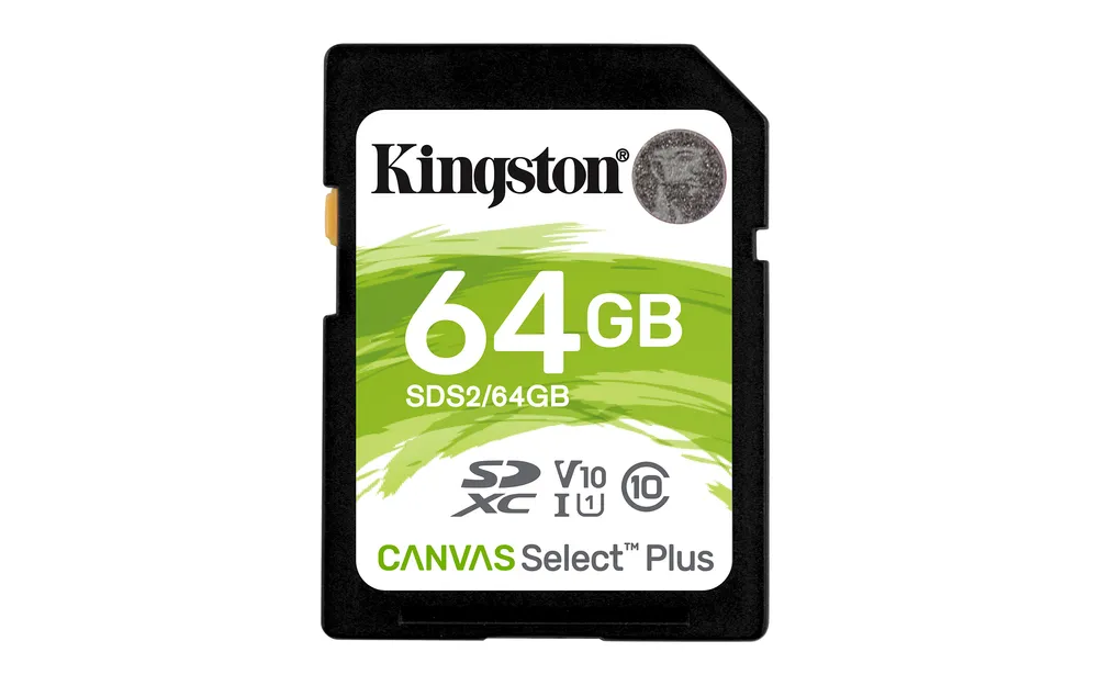 Kingston Canvas Select Plus | sds2/64gb | Flash-Speicherkarte