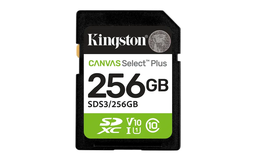 Kingston Canvas Select Plus | sds3/256gb | Flash-Speicherkarte