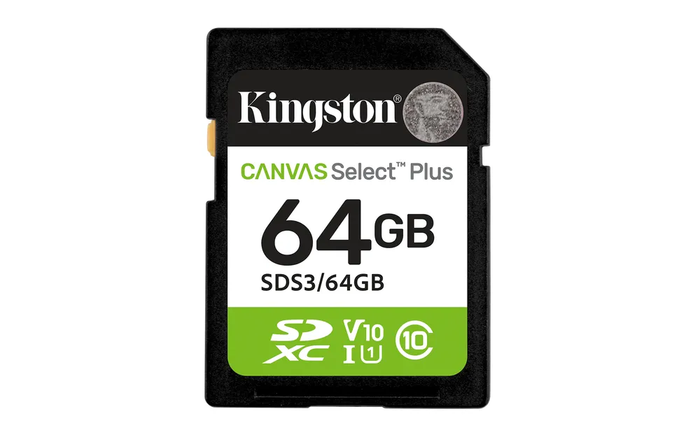 Kingston Canvas Select Plus | sds3/64gb | Flash-Speicherkarte