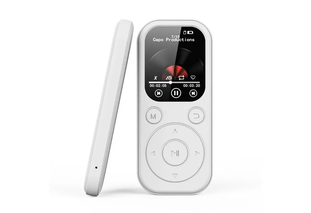 KINSI Bluetooth 5.4 MP3 MP4 Player mit 32GB Speicherkarte, IPS Display MP3-Player (FM-Empfang, E-Books, 7 integrierte EQ-Effekte)
